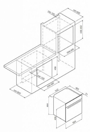 Паровой шкаф GRAUDE DEG 45.0 SG купить с доставкой по Москве и Московской области в интернет-магазине АваТехно
