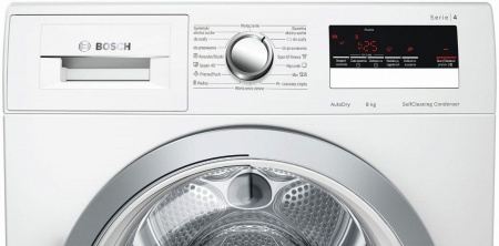 Сушильная машина BOSCH WTM 8528F PL купить с доставкой по Москве и Московской области в интернет-магазине АваТехно