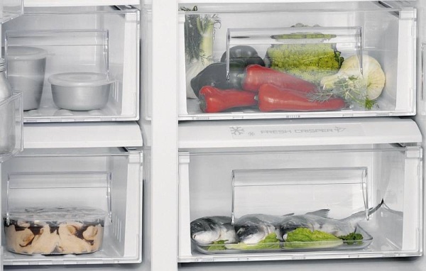 Холодильник side-by-side AEG s 56090 xns1 купить с доставкой по Москве и Московской области в интернет-магазине АваТехно