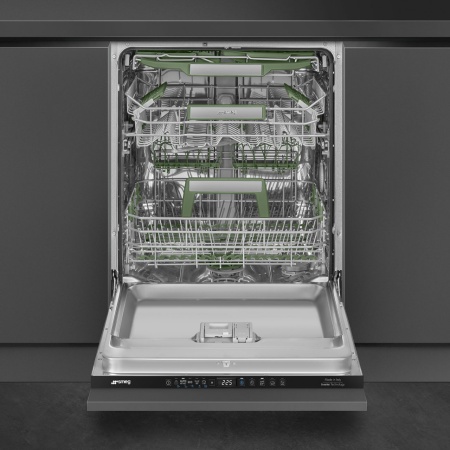Встраиваемая посудомоечная машина Smeg STL7322BQL купить с доставкой по Москве и Московской области в интернет-магазине АваТехно