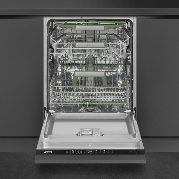 Встраиваемая посудомоечная машина Smeg STL7322BQL купить с доставкой по Москве и Московской области в интернет-магазине АваТехно