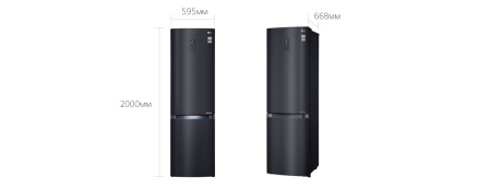 Холодильник LG GA-B499 TQMC купить с доставкой по Москве и Московской области в интернет-магазине АваТехно