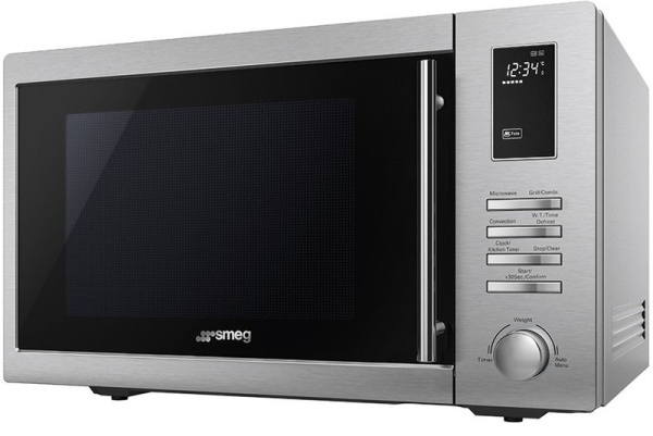 Микроволновая печь SMEG MOE25X купить с доставкой по Москве и Московской области в интернет-магазине АваТехно