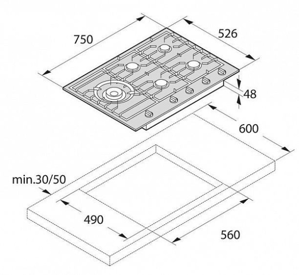 Поверхность ASKO HG1776SB купить с доставкой по Москве и Московской области в интернет-магазине АваТехно