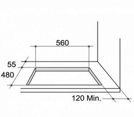 Варочная поверхность Zigmund & Shtain GN 98.61 W купить с доставкой по Москве и Московской области в интернет-магазине АваТехно
