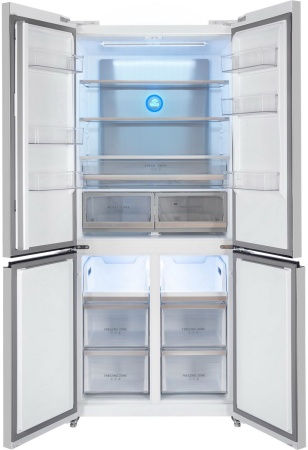 Холодильник HIBERG RFQ-600DX NFGW inverter купить с доставкой по Москве и Московской области в интернет-магазине АваТехно