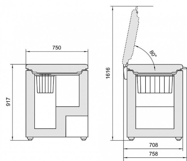 Морозильник LIEBHERR GT 2122 купить с доставкой по Москве и Московской области в интернет-магазине АваТехно
