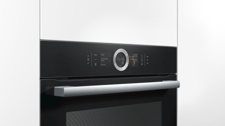 Духовой шкаф Bosch CSG 656RB1 черный купить с доставкой по Москве и Московской области в интернет-магазине АваТехно