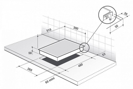 Варочная поверхность DE DIETRICH DPG7340B купить с доставкой по Москве и Московской области в интернет-магазине АваТехно