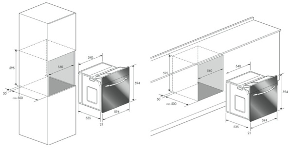 Духовой шкаф KAISER eg 6977 n vbe купить с доставкой по Москве и Московской области в интернет-магазине АваТехно