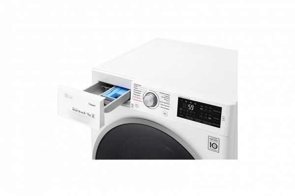 Стиральная машина с сушкой LG F4J6TG1W купить с доставкой по Москве и Московской области в интернет-магазине АваТехно