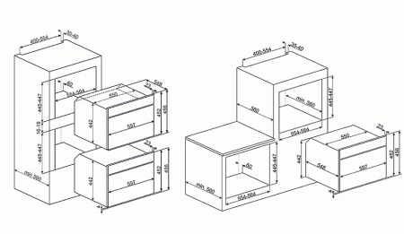 Духовой шкаф SMEG SF4920VCP купить с доставкой по Москве и Московской области в интернет-магазине АваТехно