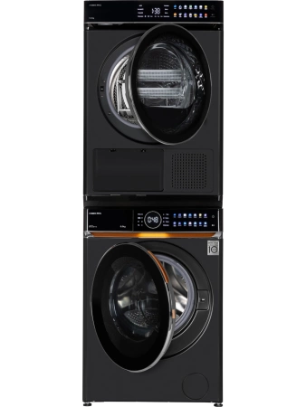 Сушильная машина HIBERG HDQ11 - 10 B + Стиральная машина HIBERG i-DDQ10 - 814 B с тепловым насосом, инверторным мотором и прямым приводом купить с доставкой по Москве и Московской области в интернет-магазине АваТехно