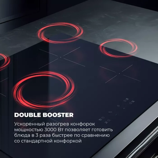 Варочная поверхность DeLonghi PIN 62 RUS купить с доставкой по Москве и Московской области в интернет-магазине АваТехно