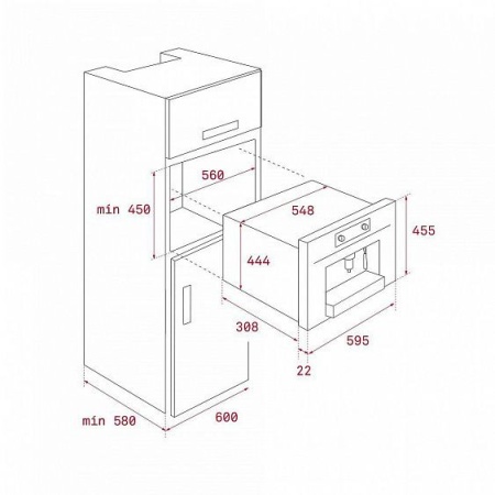 Встраиваемая кофемашина TEKA CLC 835 MC купить с доставкой по Москве и Московской области в интернет-магазине АваТехно