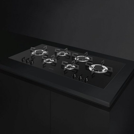 Газовая варочная панель Smeg PVL6106CN купить с доставкой по Москве и Московской области в интернет-магазине АваТехно
