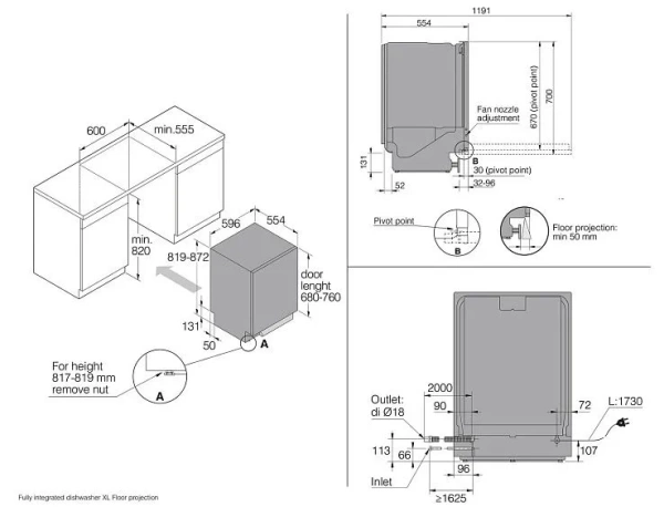 Посудомоечная машина ASKO DFI748MU купить с доставкой по Москве и Московской области в интернет-магазине АваТехно