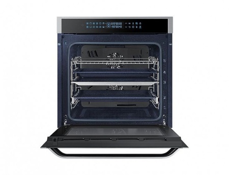 Духовой шкаф Samsung Dual Cook NV75N7546RS нержавеющая сталь купить с доставкой по Москве и Московской области в интернет-магазине АваТехно