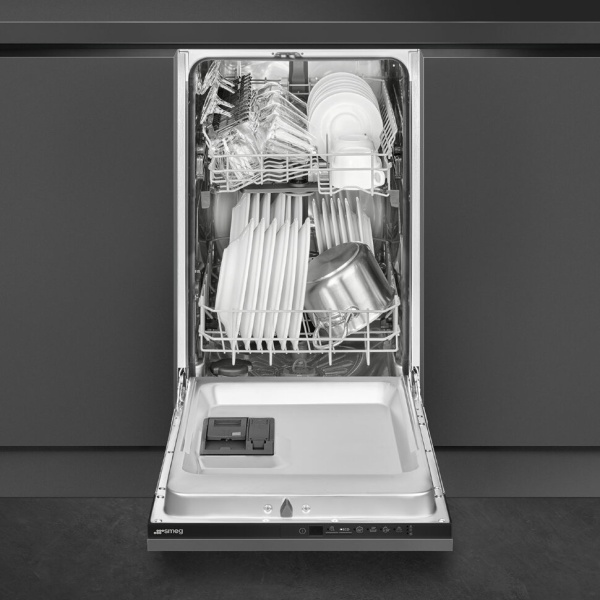 Встраиваемая посудомоечная машина Smeg ST4512EIN купить с доставкой по Москве и Московской области в интернет-магазине АваТехно