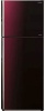 Холодильник HITACHI R-VG 472 PU8 XRZ красное стекло