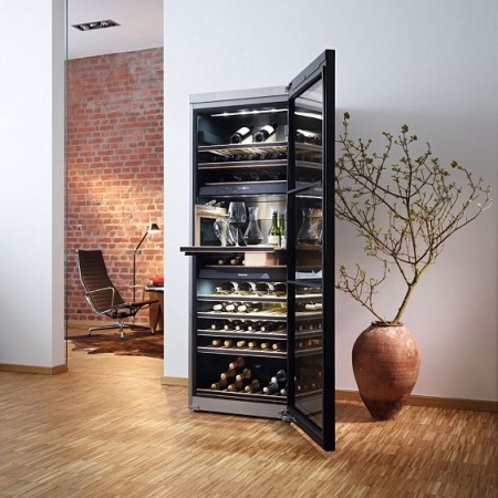 Винный шкаф MIELE KWT6834SGS купить с доставкой по Москве и Московской области в интернет-магазине АваТехно