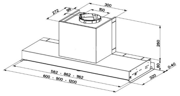 Вытяжка FABER IN-NOVA COMFORT X A90 купить с доставкой по Москве и Московской области в интернет-магазине АваТехно