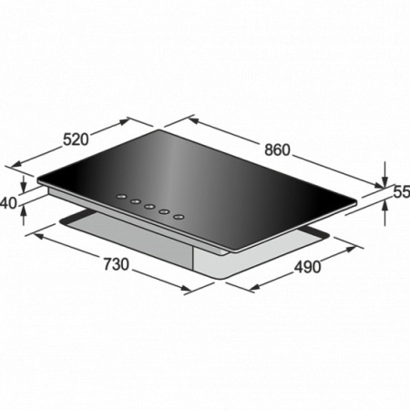 Варочная панель Kaiser KCG 9387 Turbo купить с доставкой по Москве и Московской области в интернет-магазине АваТехно