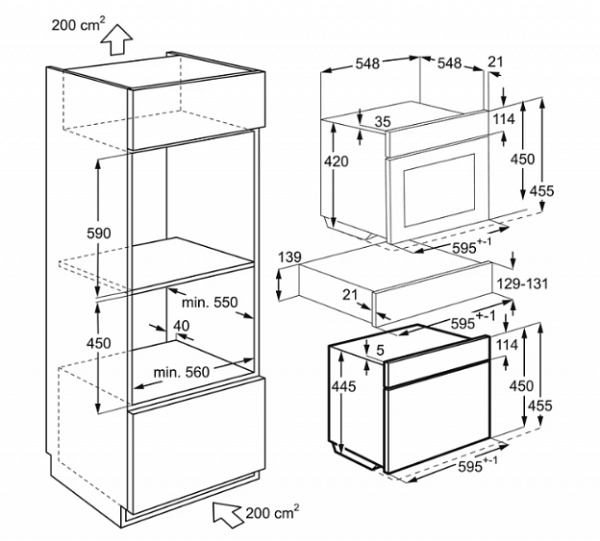 Шкаф скоростного охлаждения и шоковой заморозки Electrolux KBB5X купить с доставкой по Москве и Московской области в интернет-магазине АваТехно