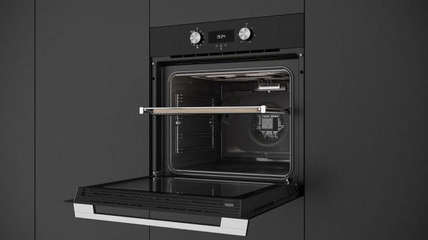 ДУХОВОЙ ШКАФ TEKA MAESTROPIZZA HLB 8510 P NIGHT RIVER BLACK купить с доставкой по Москве и Московской области в интернет-магазине АваТехно