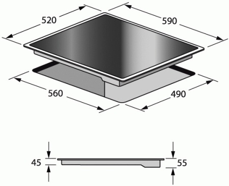 Поверхность KAISER kct 6403f avantgarde купить с доставкой по Москве и Московской области в интернет-магазине АваТехно