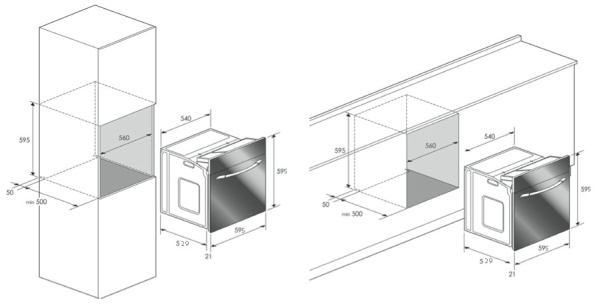 Духовой шкаф KAISER eh 6967 be купить с доставкой по Москве и Московской области в интернет-магазине АваТехно