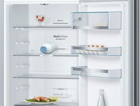 Холодильник Bosch KGN39LB35 черный купить с доставкой по Москве и Московской области в интернет-магазине АваТехно