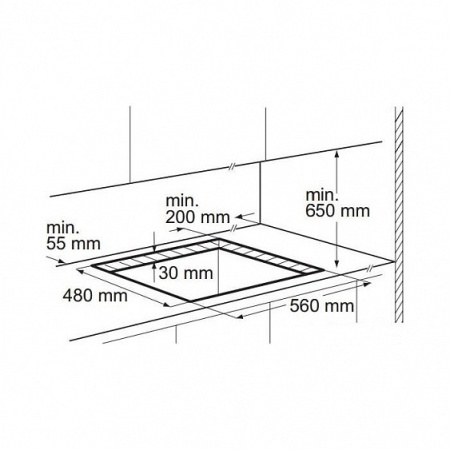 Поверхность AEG hg 5654421 u купить с доставкой по Москве и Московской области в интернет-магазине АваТехно