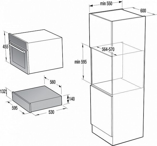 Шкаф для подогрева посуды Gorenje WD 1410 BG Шкаф для подогрева посуды Gorenje WD 1410 BG купить с доставкой по Москве и Московской области в интернет-магазине АваТехно