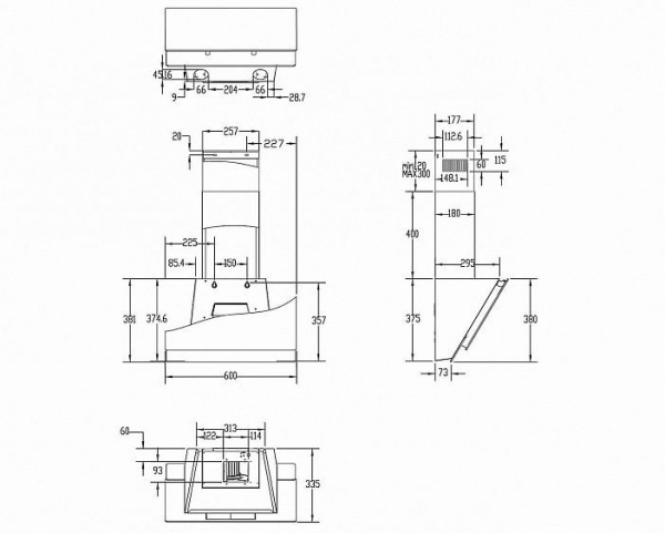 Вытяжка HAIER HVX-W672GW купить с доставкой по Москве и Московской области в интернет-магазине АваТехно