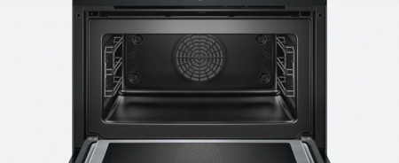 Компактный духовой шкаф с свч Bosch CMG633BB1 купить с доставкой по Москве и Московской области в интернет-магазине АваТехно
