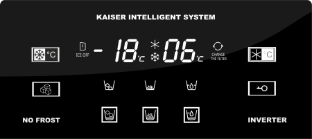 Холодильник Kaiser KS 90500 RS купить с доставкой по Москве и Московской области в интернет-магазине АваТехно
