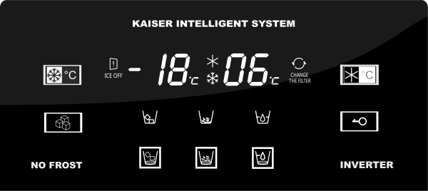 Холодильник Kaiser KS 90500 RS купить с доставкой по Москве и Московской области в интернет-магазине АваТехно