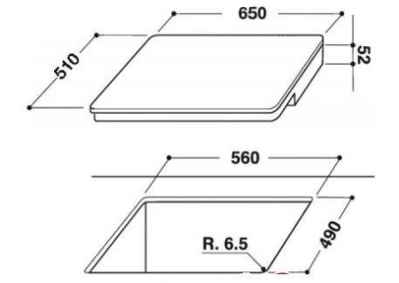 Варочная поверхность WHIRLPOOL  acm810/bf купить с доставкой по Москве и Московской области в интернет-магазине АваТехно