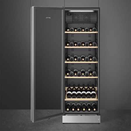 Винный шкаф SMEG SCV115GS купить с доставкой по Москве и Московской области в интернет-магазине АваТехно