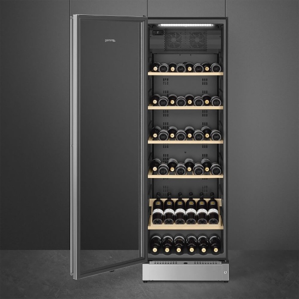 Винный шкаф SMEG SCV115GS купить с доставкой по Москве и Московской области в интернет-магазине АваТехно