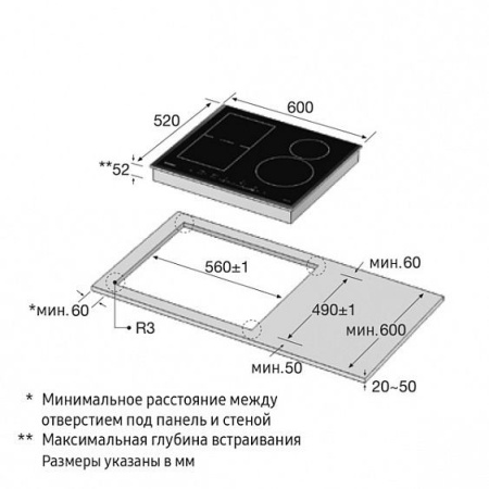 Поверхность SAMSUNG NZ64K7757BK купить с доставкой по Москве и Московской области в интернет-магазине АваТехно