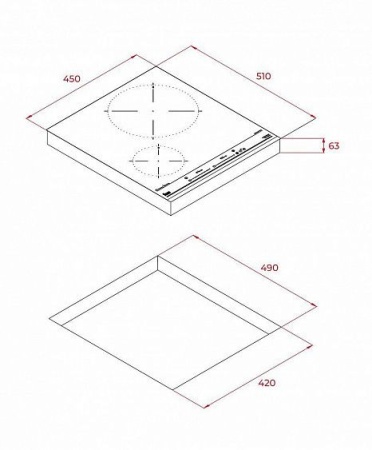 Варочная поверхность TEKA IZC 42300 DMS (112510002) купить с доставкой по Москве и Московской области в интернет-магазине АваТехно