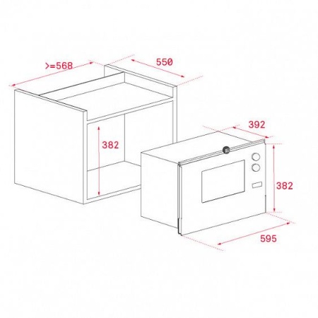 Микроволновая печь TEKA ML 825 TFL (40590640) купить с доставкой по Москве и Московской области в интернет-магазине АваТехно