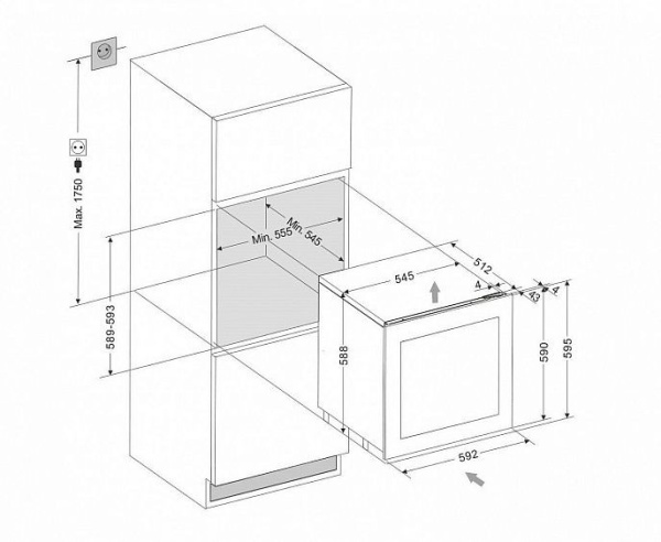 Винный шкаф DUNAVOX DAB-25.62DOP.TO купить с доставкой по Москве и Московской области в интернет-магазине АваТехно