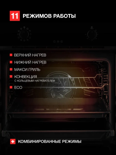 ДУХОВОЙ ШКАФ KUPPERSBERG FH 611 B купить с доставкой по Москве и Московской области в интернет-магазине АваТехно