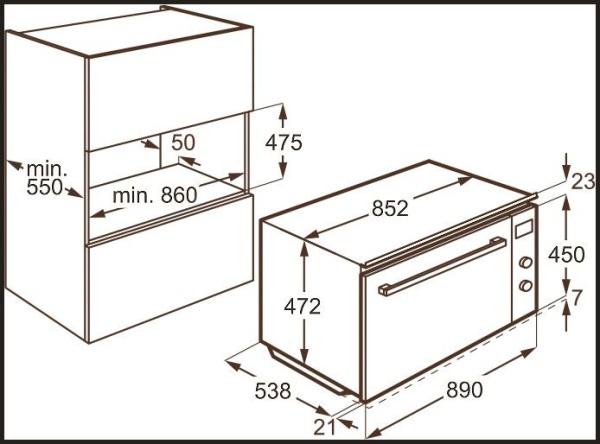 Духовой шкаф AEG BE 6915001 M нержавеющая сталь купить с доставкой по Москве и Московской области в интернет-магазине АваТехно