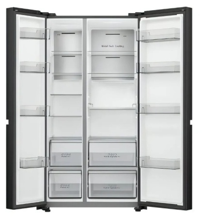 Холодильник Side-by-Side Hisense RS5P668SAF1 купить с доставкой по Москве и Московской области в интернет-магазине АваТехно