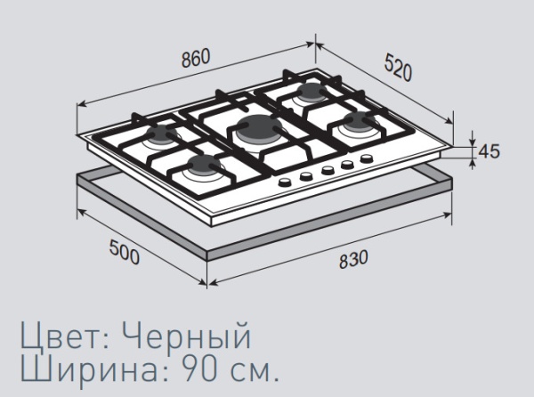 Поверхность ZIGMUND & SHTAIN mn 115.91 b купить с доставкой по Москве и Московской области в интернет-магазине АваТехно
