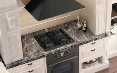 Вытяжка TEKA DOS 90 ANTHRACITE-BRASS (40489333) купить с доставкой по Москве и Московской области в интернет-магазине АваТехно